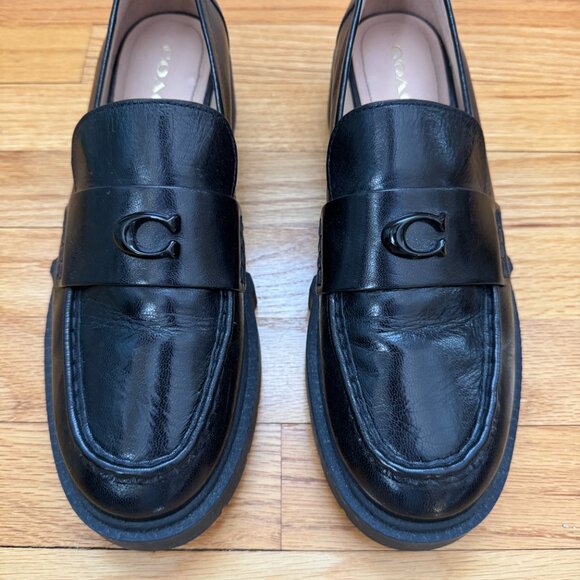 Coach Leah Lug Loafer Size 11 - Picture 2 of 3